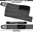 RDX K1 Elasticated Knee Compression Bandage Wraps#color_grey