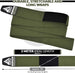 RDX K1 Elasticated Knee Compression Bandage Wraps#color_army-green