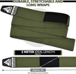 RDX K1 Elasticated Knee Compression Bandage Wraps#color_army-green