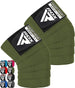 RDX K1 Elasticated Knee Compression Bandage Wraps#color_army-green