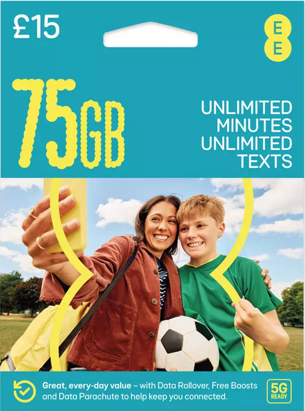 MNEX PRO - EE SIM CARD EE PAYG 1£