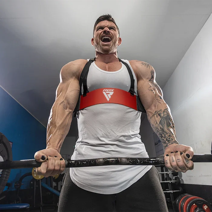 T2 Plus Arm Blaster for Bicep Curl#color_red