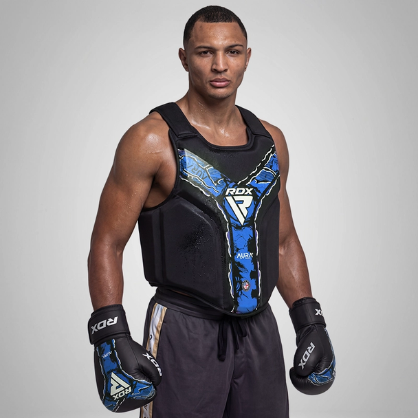 RDX Chest Guard Aura F-17 blue#color_blueblack