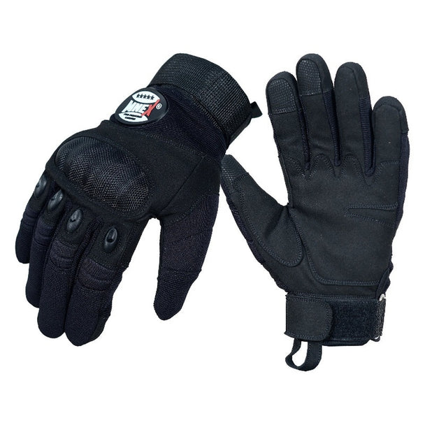 Men's Touchscreen Hiking Gloves - Waterproof Outdoor Sports Gloves Size - S-M-L-XL Black.