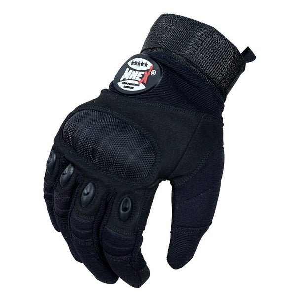 Men's Touchscreen Hiking Gloves - Waterproof Outdoor Sports Gloves Size - S-M-L-XL Black.