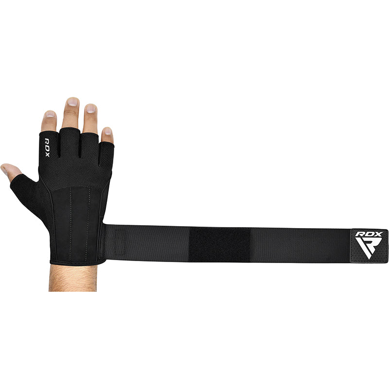 RDX W3 Workout Gym Gloves#color_black