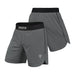 RDX T15 MMA Fight Shorts#color_grey