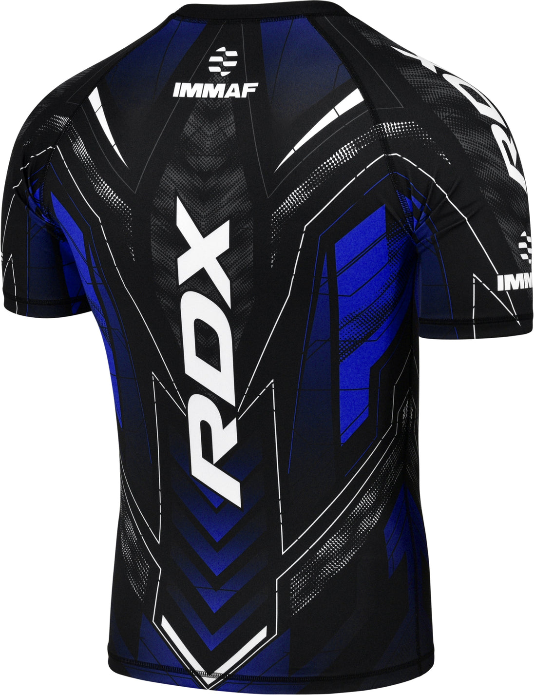 RDX COMPRESSION SHIRT HALF SLEEVES IMMAF-1#color_blue