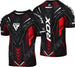 RDX COMPRESSION SHIRT HALF SLEEVES IMMAF-1#COLOR_RED