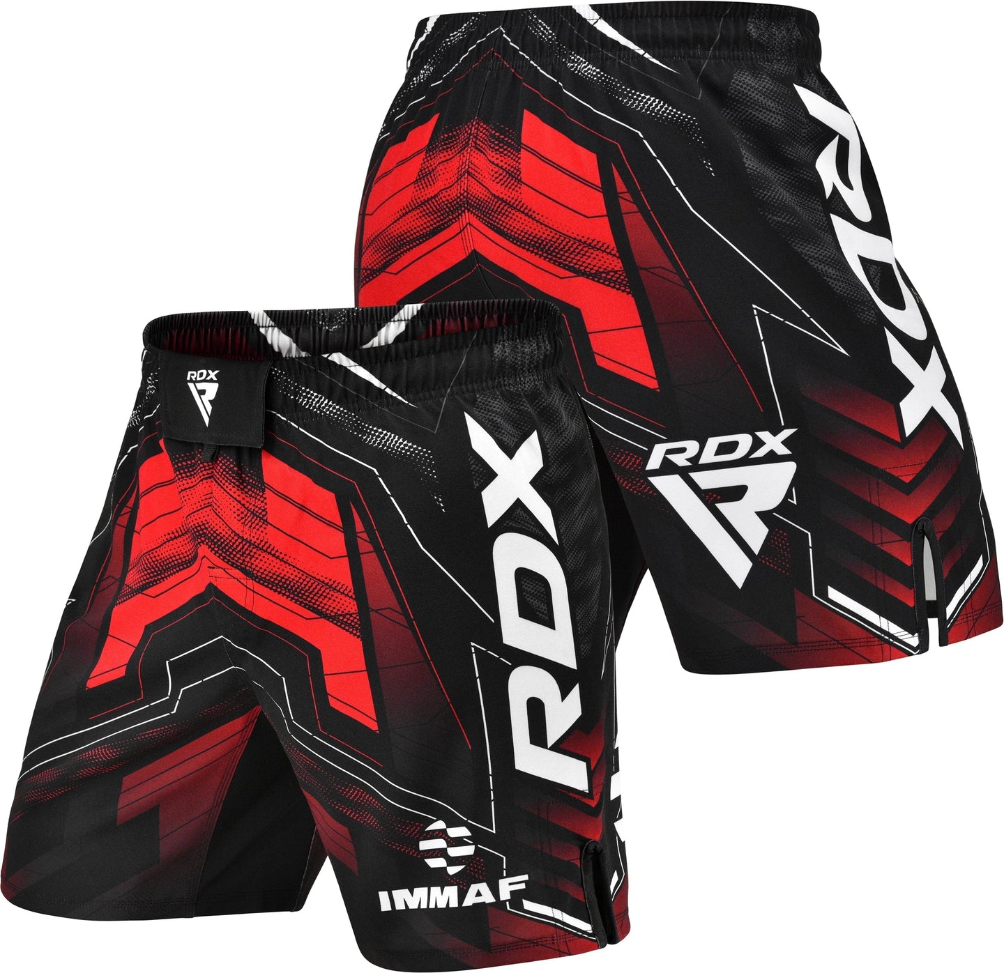 RDX MMA SHORTS IMMAF-1#color_red