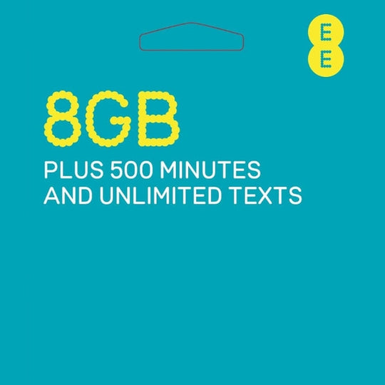EE Extra Data 10£ Pay As You Go SIM Card.