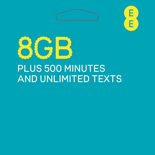 EE Extra Data 10£ Pay As You Go SIM Card.