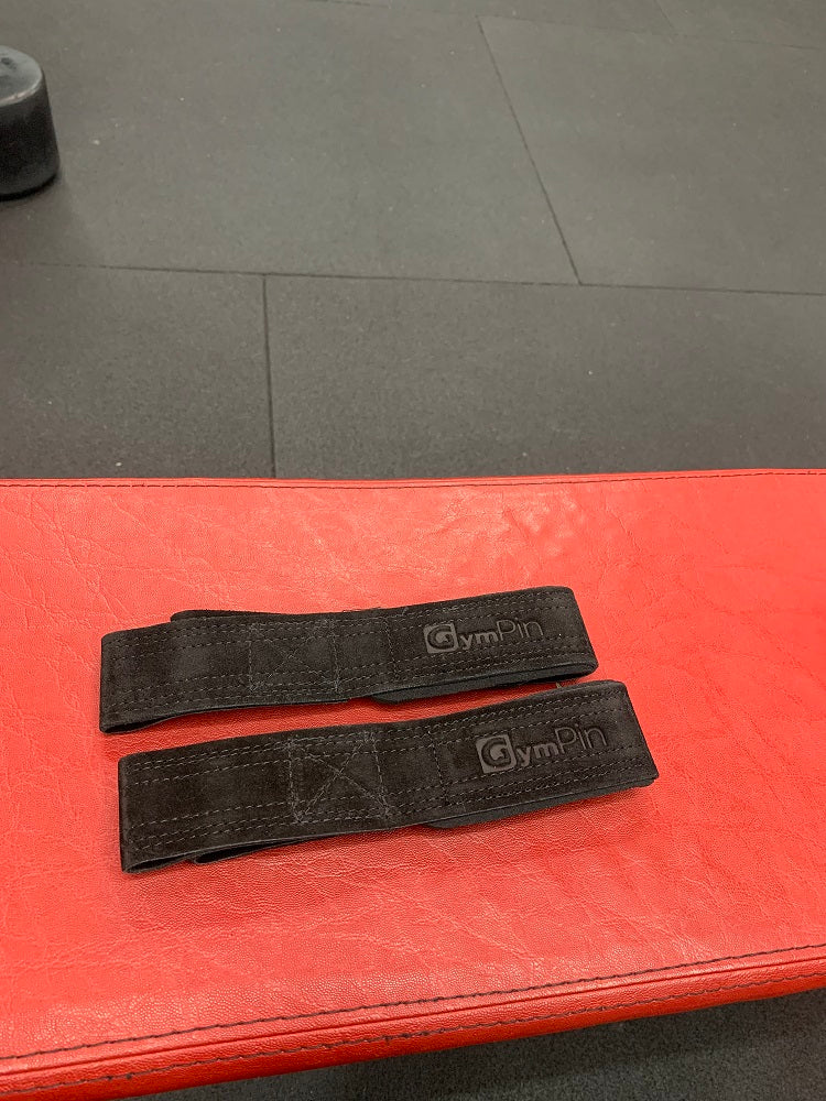 GymPin Padded Leather Weight Lifting Straps - MNEX PRO FIGHTING LIMITED