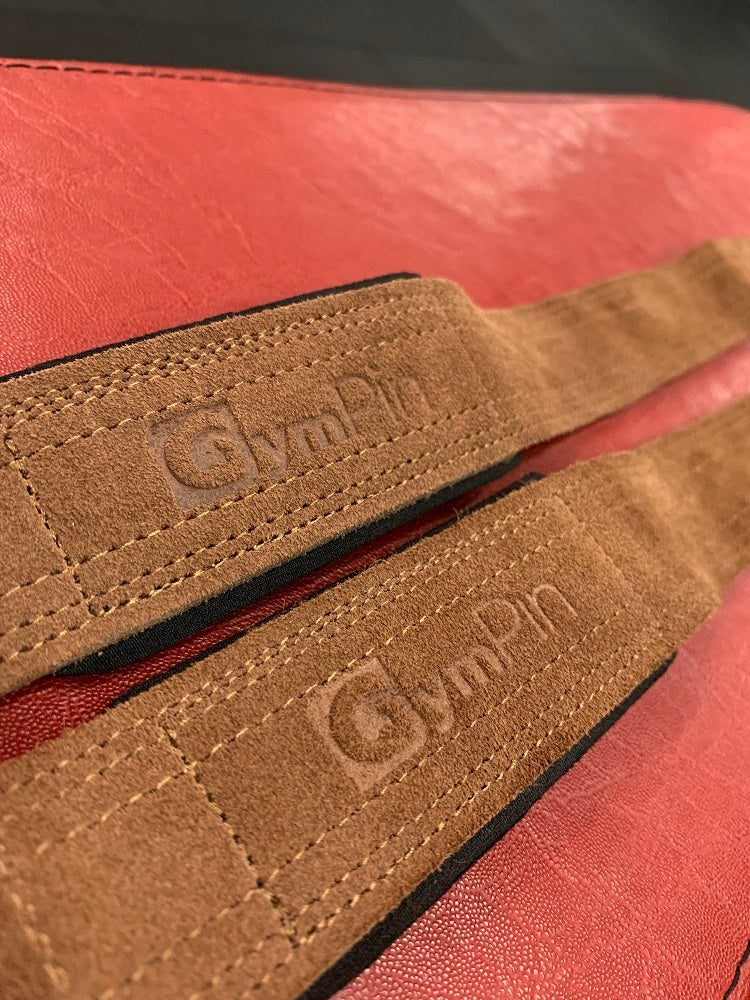 GymPin Padded Leather Weight Lifting Straps - MNEX PRO FIGHTING LIMITED