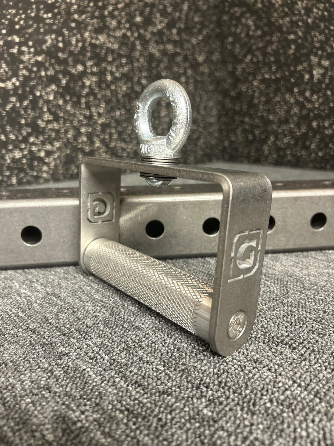 Fixed Roller D Handle by GymPin - STAINLESS STEEL - MNEX PRO FIGHTING LIMITED