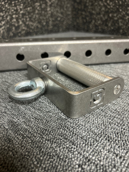 Fixed Roller D Handle by GymPin - STAINLESS STEEL - MNEX PRO FIGHTING LIMITED