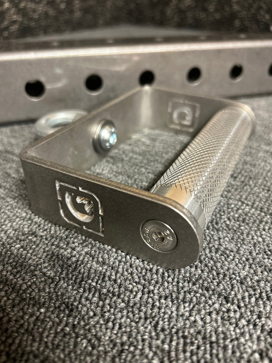 Fixed Roller D Handle by GymPin - STAINLESS STEEL - MNEX PRO FIGHTING LIMITED