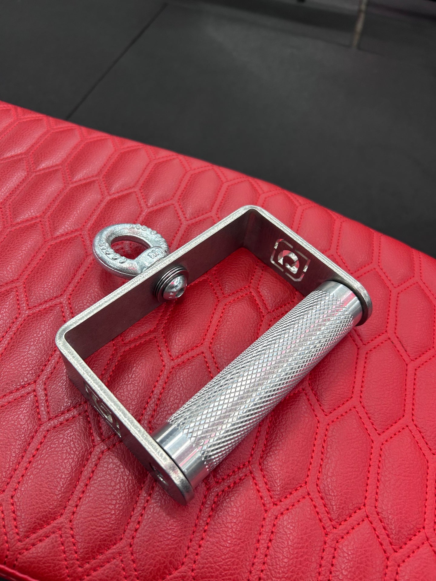 Fixed Roller D Handle by GymPin - STAINLESS STEEL - MNEX PRO FIGHTING LIMITED