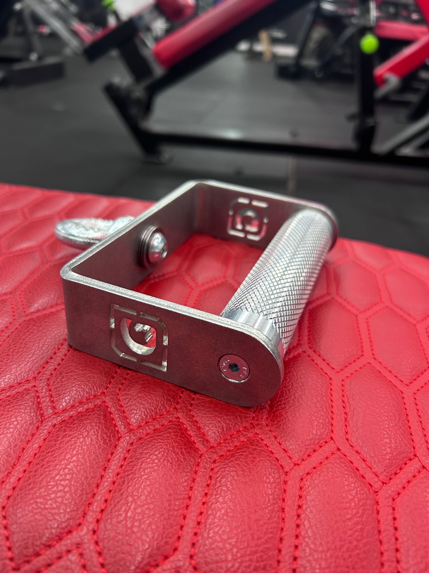 Fixed Roller D Handle by GymPin - STAINLESS STEEL - MNEX PRO FIGHTING LIMITED