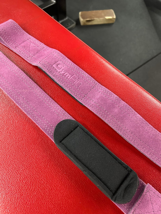 GymPin Padded Leather Weight Lifting Straps - MNEX PRO FIGHTING LIMITED