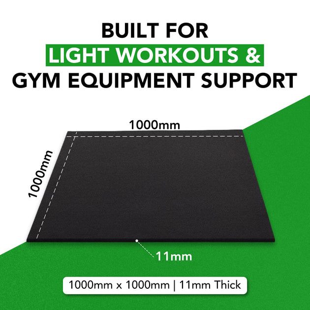 11mm Sprung PRO Heavy Duty Gym Rubber Mats - MNEX PRO FIGHTING LIMITED