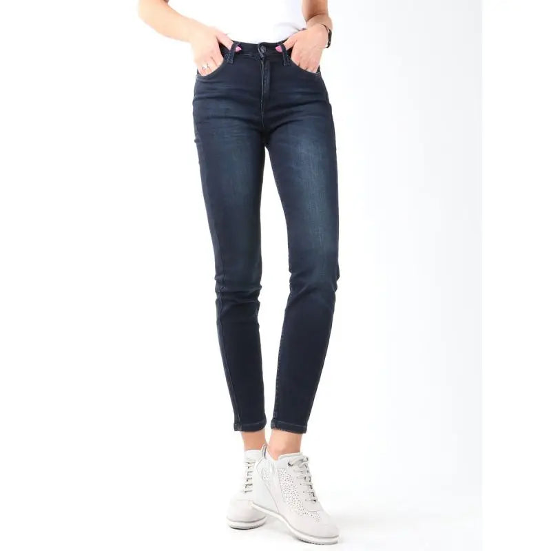 Lee Scarlett High Crop Skinny Cropped Jeans W L32BAIFA - MNEX PRO FIGHTING LIMITED