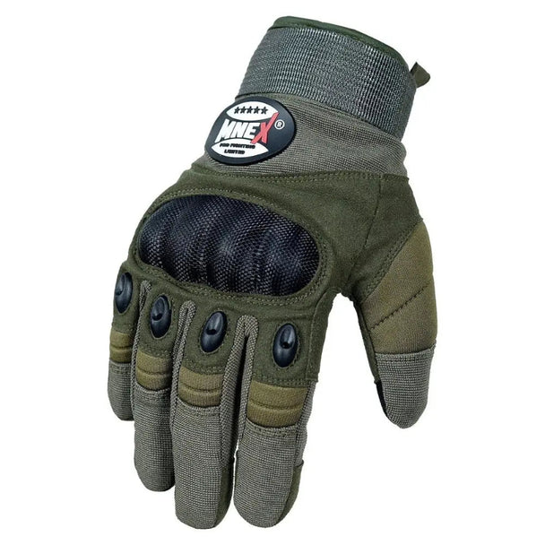 Men's Touchscreen Hiking Gloves - Waterproof Outdoor Sports Gloves Size - S-M-L-XL Green.