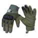Men's Touchscreen Hiking Gloves - Waterproof Outdoor Sports Gloves Size - S-M-L-XL Green.