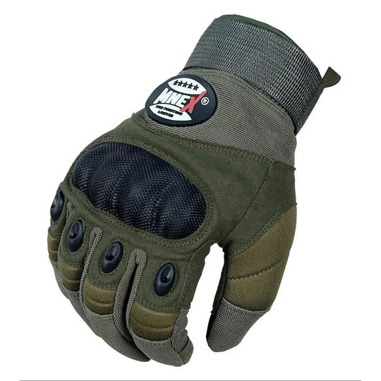 Men's Touchscreen Hiking Gloves - Waterproof Outdoor Sports Gloves Size - S-M-L-XL Green.
