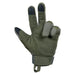 Men's Touchscreen Hiking Gloves - Waterproof Outdoor Sports Gloves Size - S-M-L-XL Green.