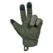 Men's Touchscreen Hiking Gloves - Waterproof Outdoor Sports Gloves Size - S-M-L-XL Green.
