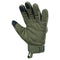 Men's Touchscreen Hiking Gloves - Waterproof Outdoor Sports Gloves Size - S-M-L-XL Green.