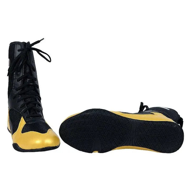 New Boxing Shoes Men's Wrestling Shoes Muay Thai Kickboxing Sparring Boxers Trainers Martial Arts Shoes.