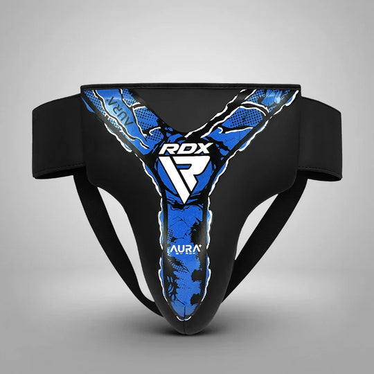 RDX Groin Guard Aura F-17#color_blueblack