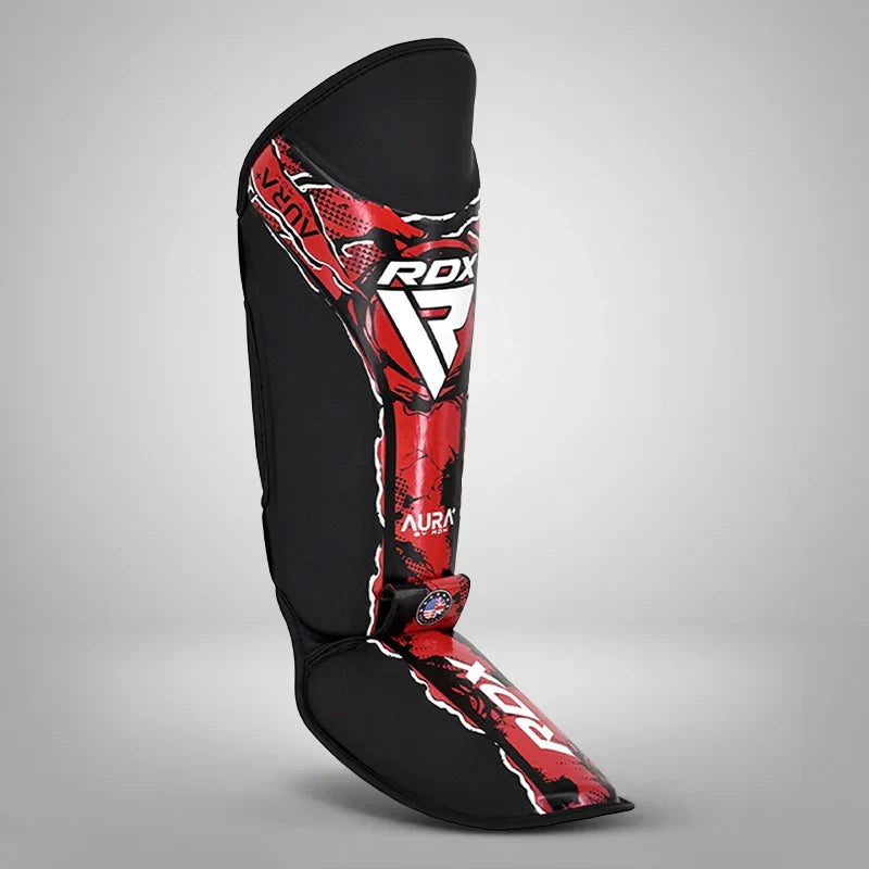 RDX Shin Instep Aura F-17#color_redblack