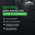 20mm Rubber PRO Gym Flooring | Heavy-Duty with Smooth Top Surface – UK's Highest Rated - MNEX PRO FIGHTING LIMITED