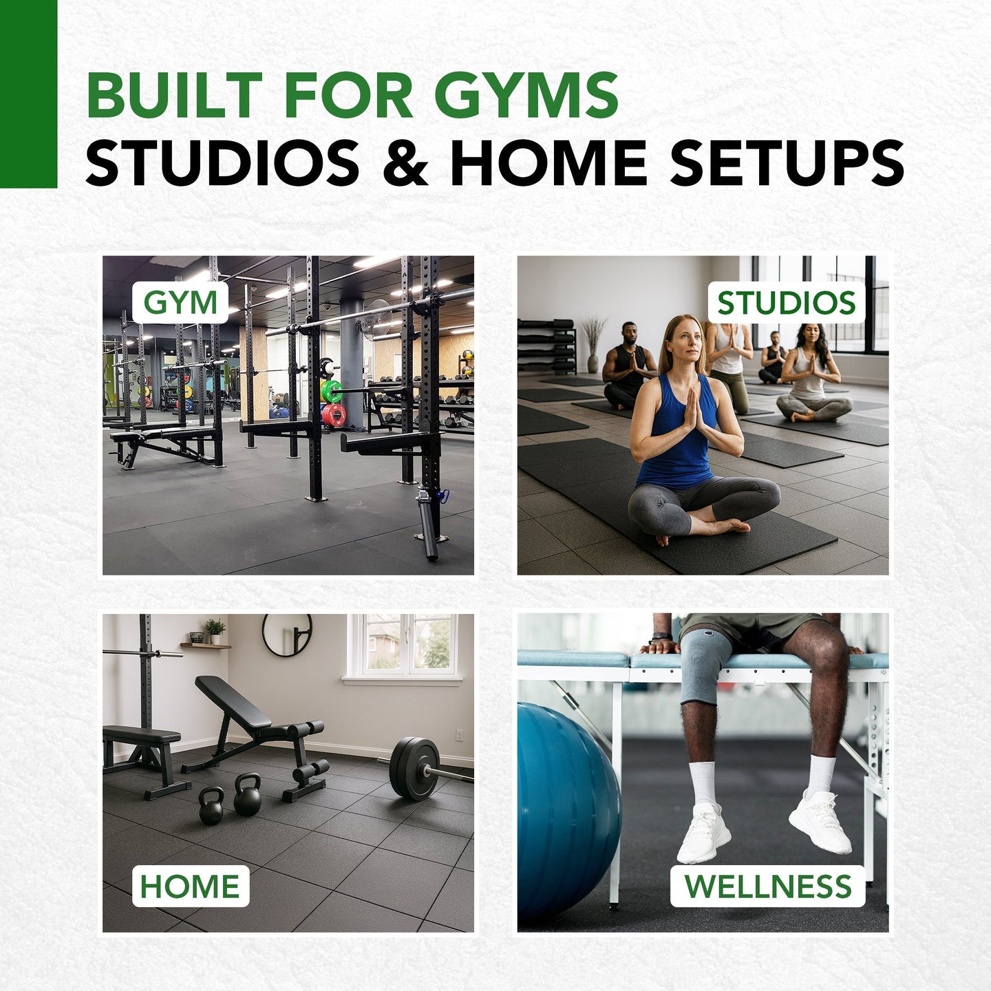 20mm Rubber PRO Gym Flooring | Heavy-Duty with Smooth Top Surface – UK's Highest Rated - MNEX PRO FIGHTING LIMITED