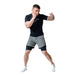 T16 2-in-1 Compression MMA Shorts #color_grey