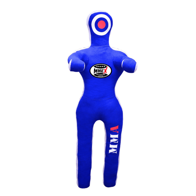 6ft Wrestling Dummy Grappling Dummies - inches Jujitsu BJJ Dummy MMA Dummies Judo Karate Fighting Dummy Un-Filled Blue - MNEX PRO FIGHTING LIMITED