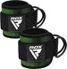 RDX A4 Ankle Straps For Gym Cable Machine#color_armygreen