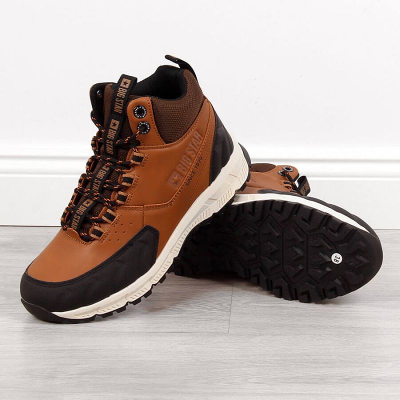 Big Star Jr II274453 Uninsulated Hiking Boots for Boys in Camel Brown - MNEX PRO FIGHTING LIMITED