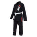 Black Brazilian Jiu Jitsu Suits for Men's BJJ Gi Kids/Adult BJJ Suit Kimono 450Gsm - MNEX PRO FIGHTING LIMITED