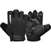 RDX T2 Weightlifting Gloves#color_black