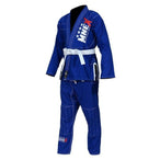Blue Brazilian Jiu Jitsu Suits for Men's BJJ Gi Kids/Adult BJJ Suit Kimono 450Gsm.