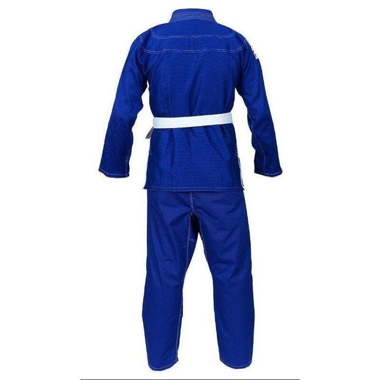 Blue Brazilian Jiu Jitsu Suits for Men's BJJ Gi Kids/Adult BJJ Suit Kimono 450Gsm - MNEX PRO FIGHTING LIMITED