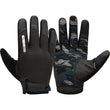 RDX T2 Touch Screen Friendly Full Finger Gym Gloves#color_blue