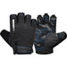 RDX T2 Weightlifting Gloves#color_blue