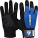 RDX W1 Full Finger Gym Gloves#color_blue
