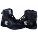 Boxing Shoes Black Combat Sports Shoes - 100% Rubber Sole & Lightweight Mesh - MNEX PRO FIGHTING LIMITED