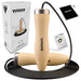 RDX BR 10.3ft Wooden Handles Skipping Rope